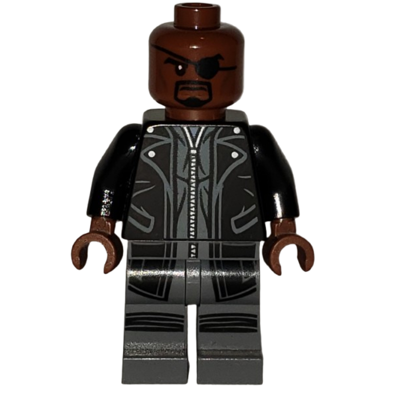 Nick Fury dans un long manteau en cuir (Nick Fury in Long Leather Coat)