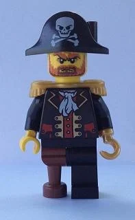 Pirate - capitaine, pas cache-œil (Pirate - Captain, No Eyepatch)