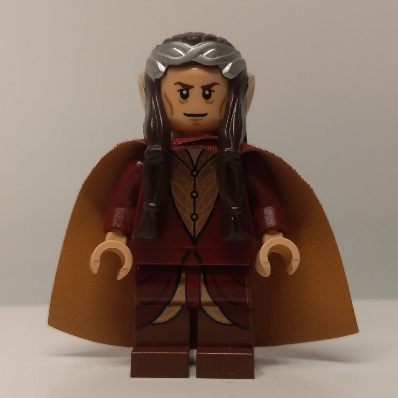 Elrond - cape rouge foncé (Elrond - Dark Red Cape)