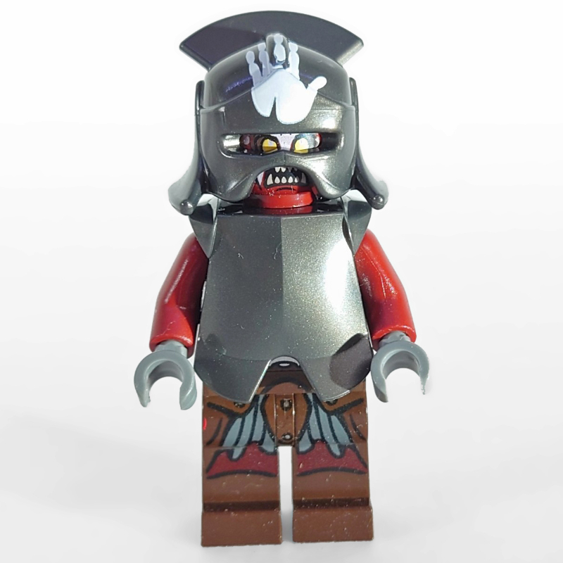 Uruk-hai - casque avec motif imprimé à la main (Uruk-Hai - Helmet With Hand-print)