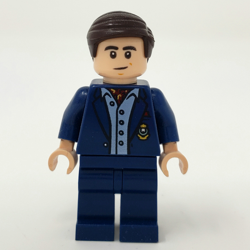 Bruce Wayne, tenue bleu foncé, cheveux brun foncé (série télévisée de 60 ans) (Bruce Wayne, Dark Blue Suit, Dark Brown Hair (60's TV Series))