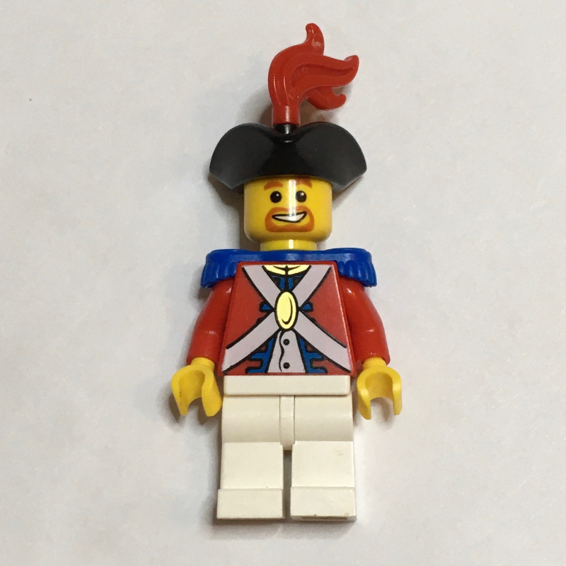 Soldat (soldat impérial ii) - barbe brune, plume rouge (Soldier (Imperial Soldier II) - Brown Beard, Red Plume)