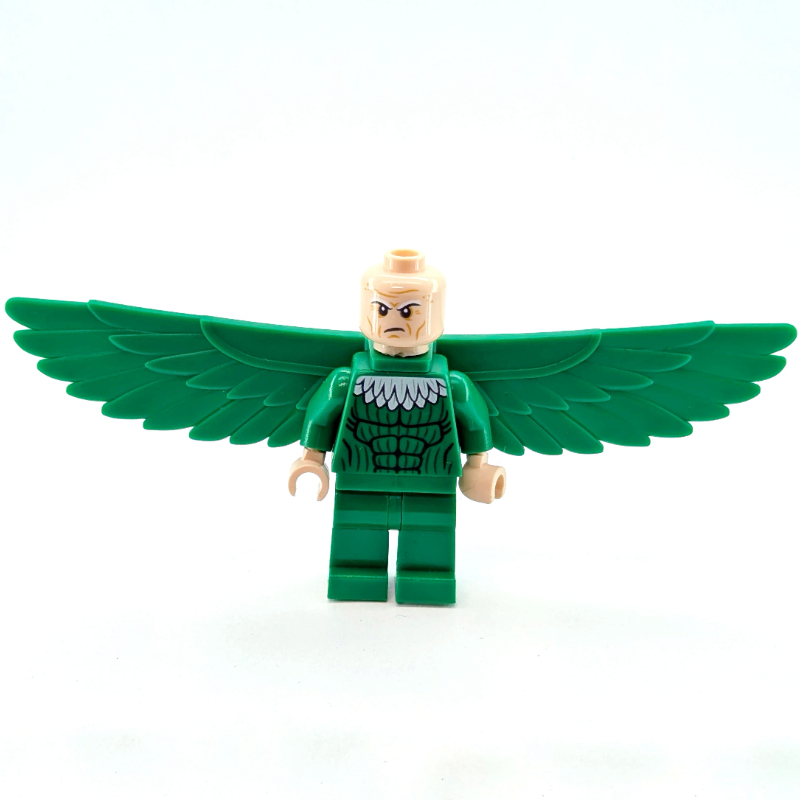 Vautour en tenue verte (Vulture in Green Outfit)