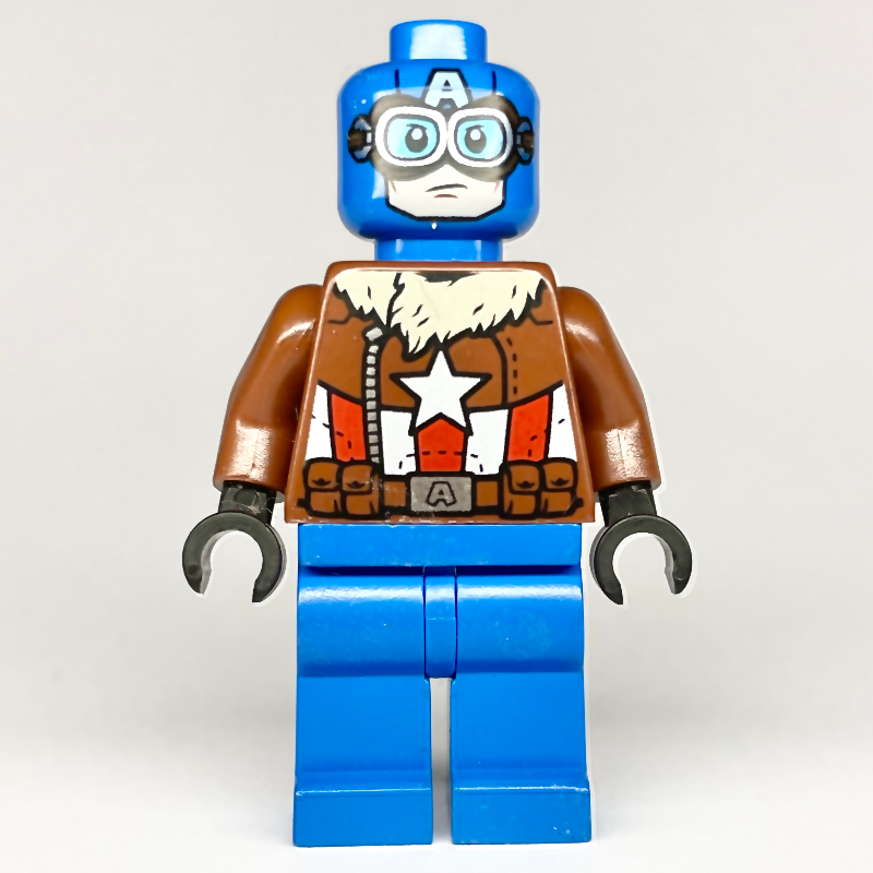 Captain America en tenue de pilote (Captain America in Pilot Outfit)
