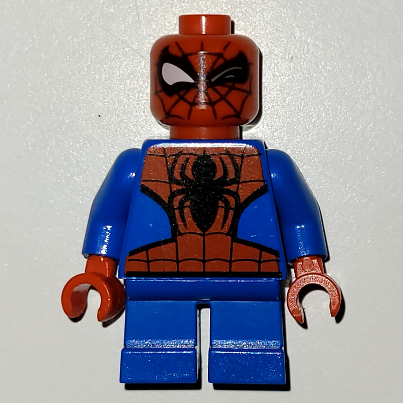 Spider-Man aux jambes courtes, clin d'œil (Spider-Man with Short Legs, Winking)