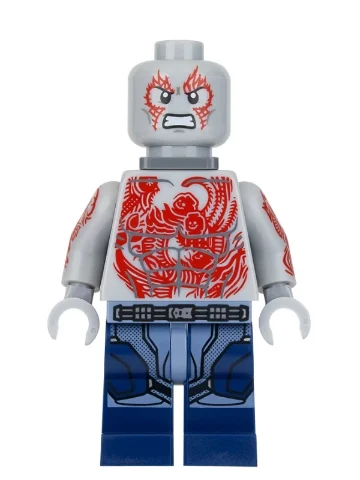 Drax avec des jambes bleu sable (Drax with Sand Blue Legs)
