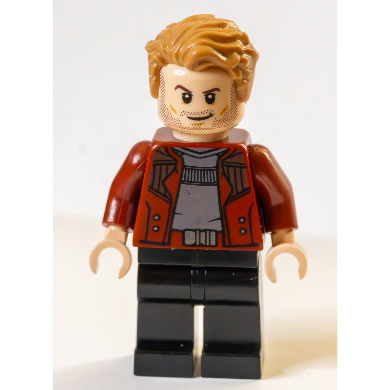Star-Lord (pitre plume) en veste rouge foncé (Star-Lord (Peter Quill) in Dark Red Jacket)