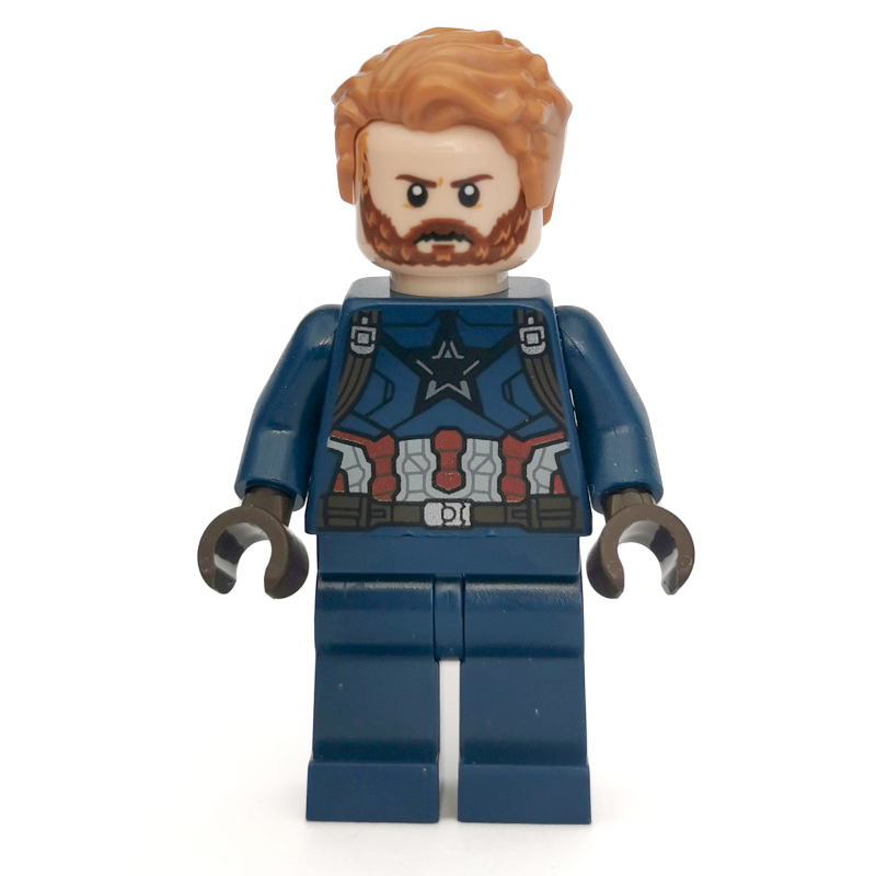 Captain America avec barbe (Captain America with Beard)