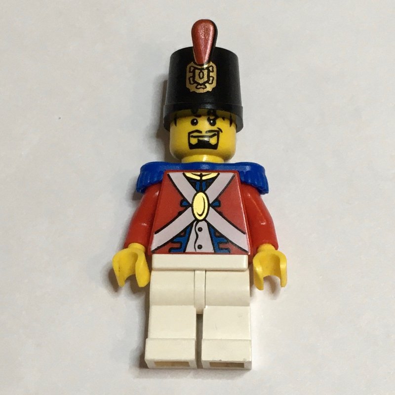 Soldat (soldat impérial ii) - shako imprimé, barbe noire (Soldier (Imperial Soldier II) - Printed Shako, Black Beard)