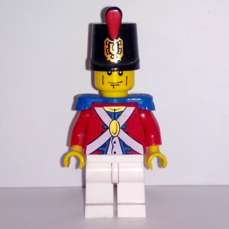 Soldat (soldat impérial ii) - imprimé shako, traits sur les joues (Soldier (Imperial Soldier II) - Printed Shako, Cheek Lines)