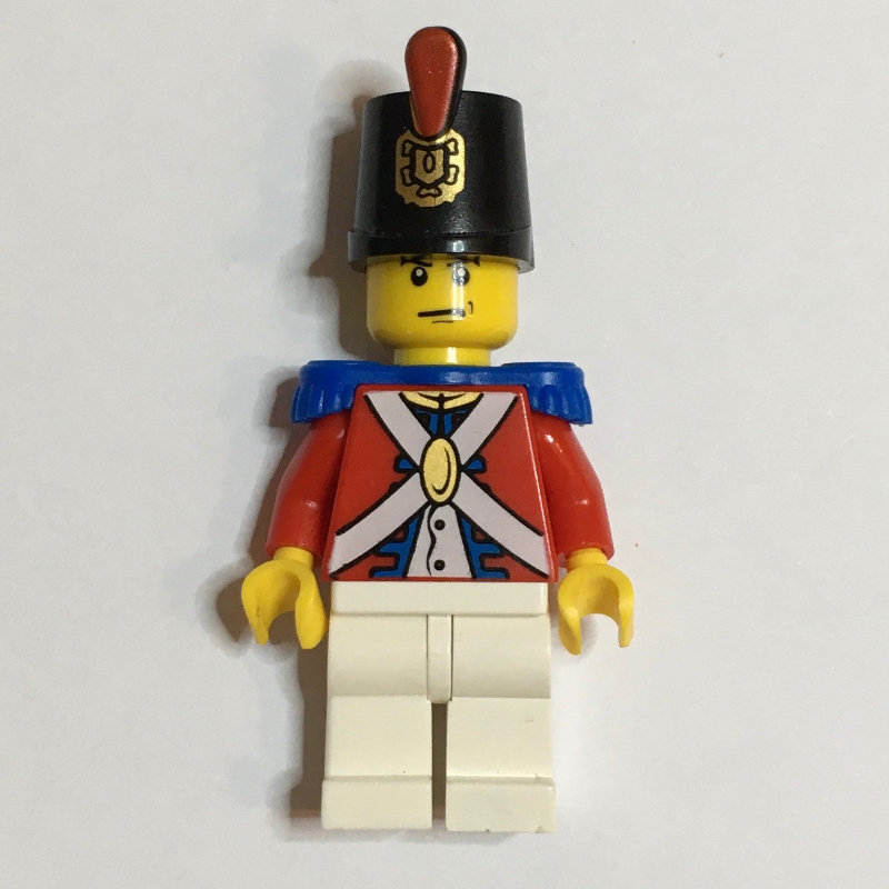 Soldat (soldat impérial ii) - imprimé shako, regard menaçant (Soldier (Imperial Soldier II) - Printed Shako, Scowl)