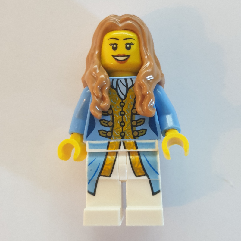 Cheveux vierges - nougat moyen (Maiden - Medium Nougat Hair)