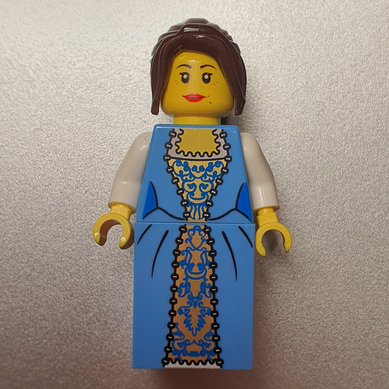 Vierge - cheveux bruns foncés (Maiden - Dark Brown Hair)
