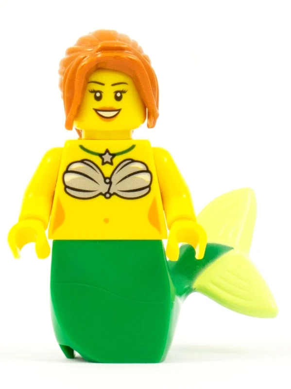 Sirène - queue verte (Mermaid - Green Tail)