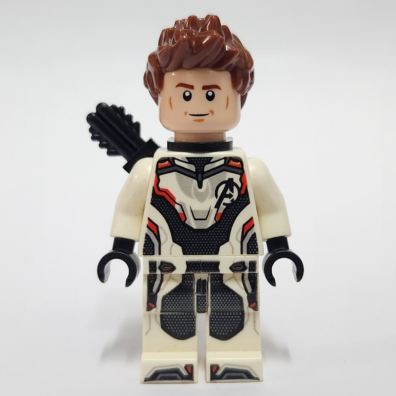Hawkeye, blanc avancée tech (quantique) costume et carquois (Hawkeye, White Advanced Tech (Quantum) Suit and Quiver)
