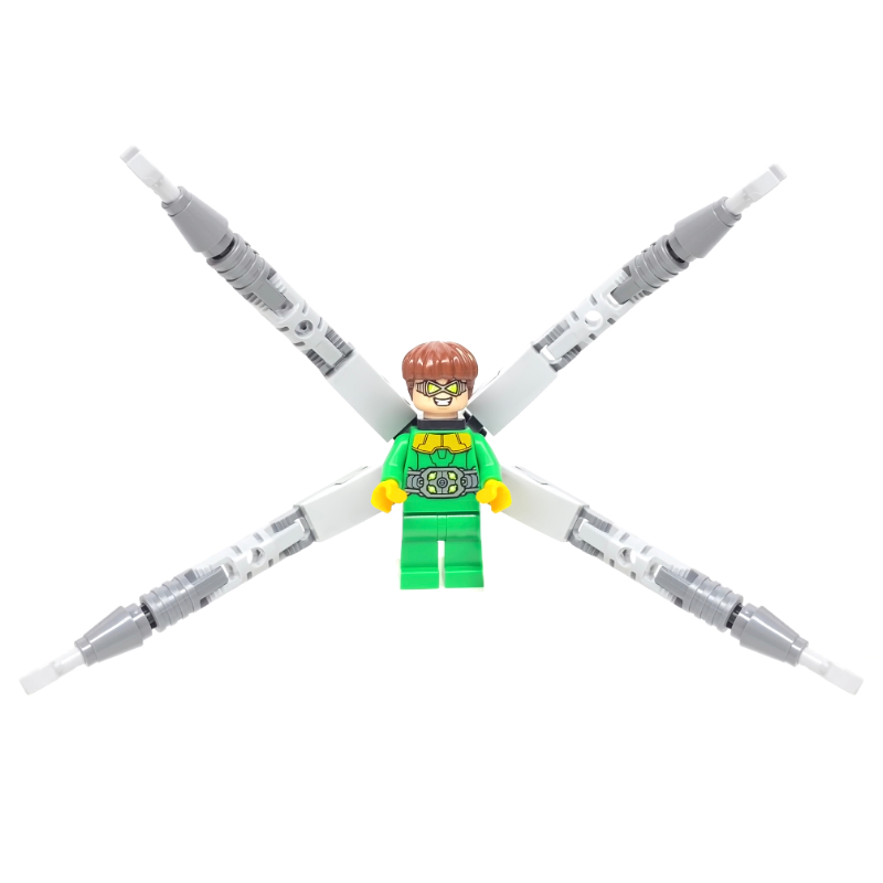 Dr. pieuvre / Doc Ock en tenue verte avec bras arrière avec griffes (Dr. Octopus / Doc Ock in Green Outfit with Back Arms with Claws)