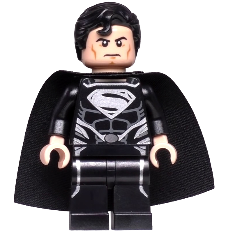 Superman en tenue noire (Superman in Black Outfit)