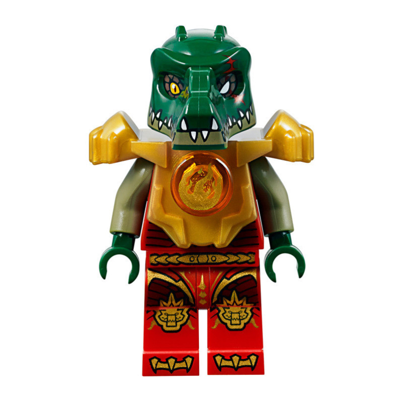 Cragger avec armure d'épaule et fire chi (Cragger with Shoulder Armor and Fire Chi)