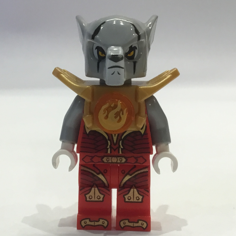 Worriz avec armure d'épaule avec fire chi (Worriz with Shoulder Armor with Fire Chi)
