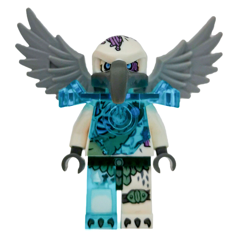 Voom voom avec armure d'épaule bleu clair transparent (Voom Voom with Trans-Light Blue Shoulder Armor)