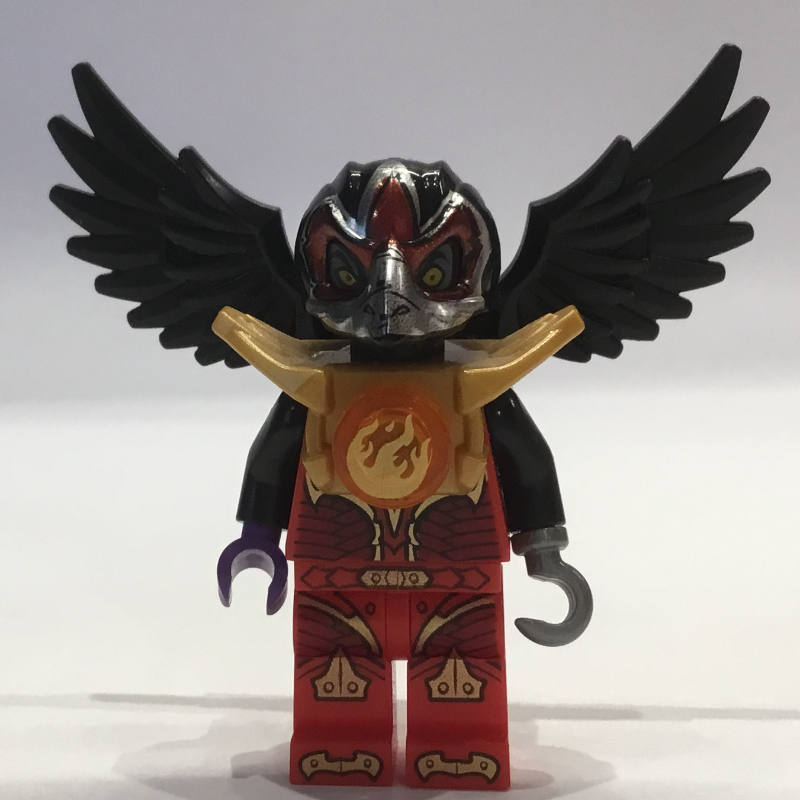 Razar avec armure d'épaule et fire chi (Razar with Shoulder Armor and Fire Chi)