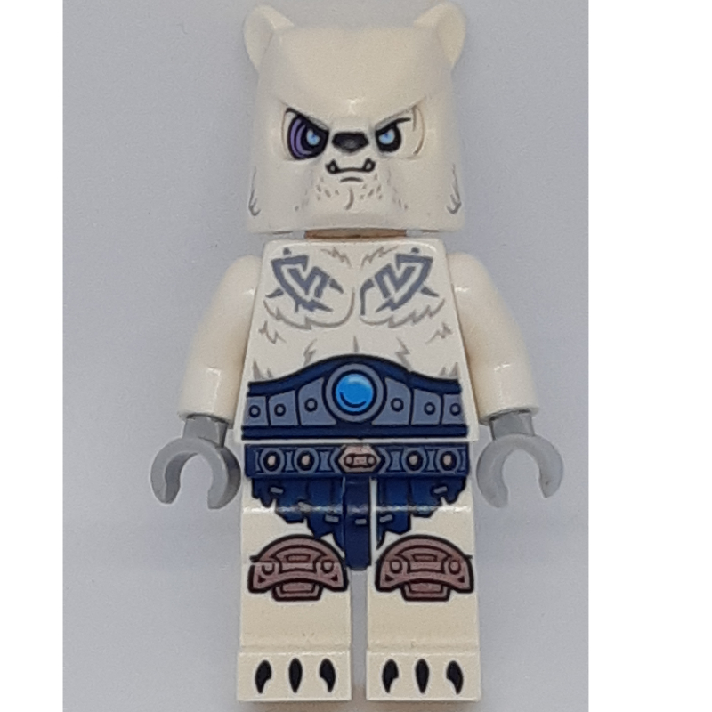 Ours de glace guerrier avec des jambes blanches (Ice Bear Warrior with White Legs)