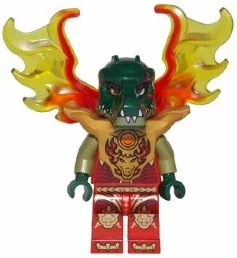 Cragger avec des ailes de flamme (Cragger with Flame Wings)