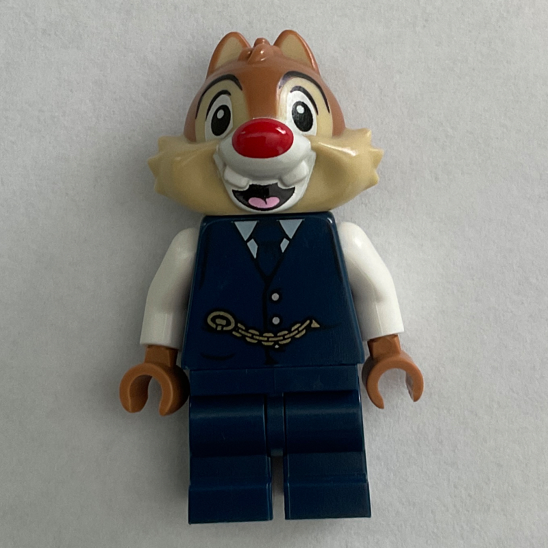 Dale en gilet bleu foncé avec chaîne de montre de poche (Dale in Dark Blue Vest with Pocket Watch Chain)