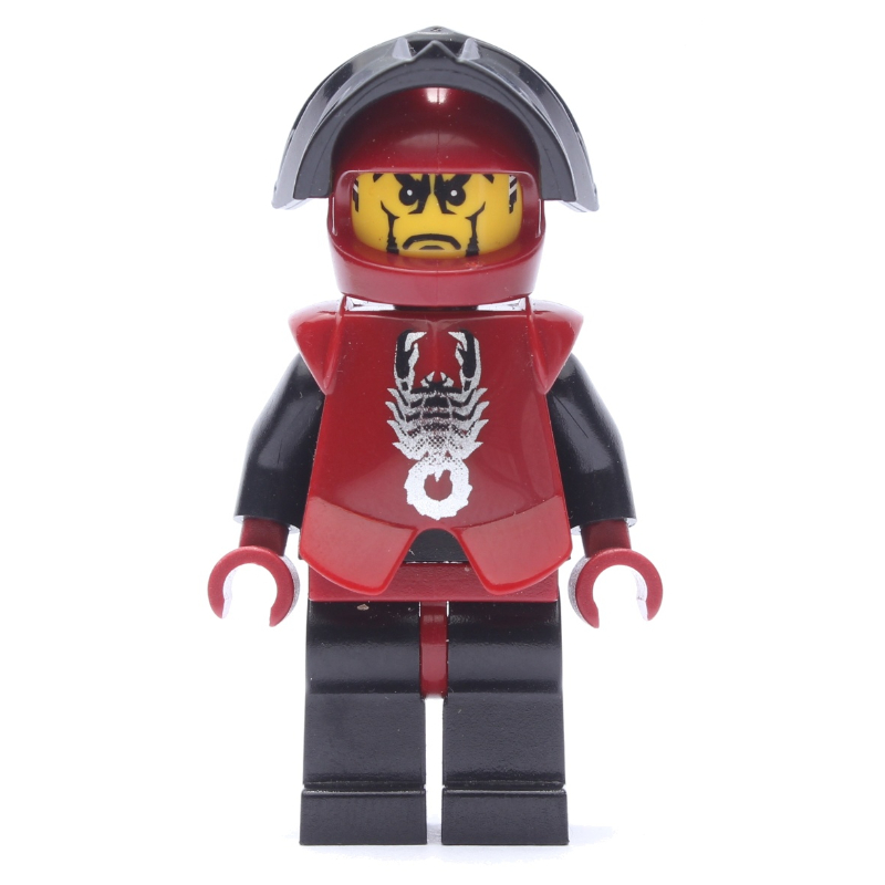 Ombre chevalier vladek, armure rouge foncé avec scorpion (Shadow Knight Vladek, Dark Red Armor with Scorpion)