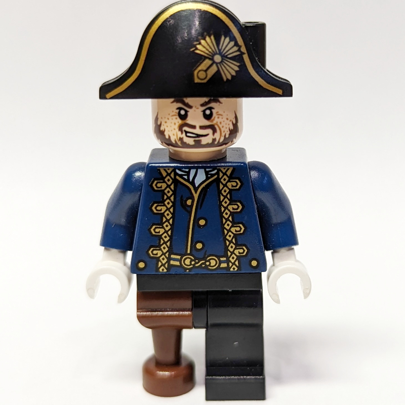 Hector Barbossa avec pegleg (Hector Barbossa with Pegleg)