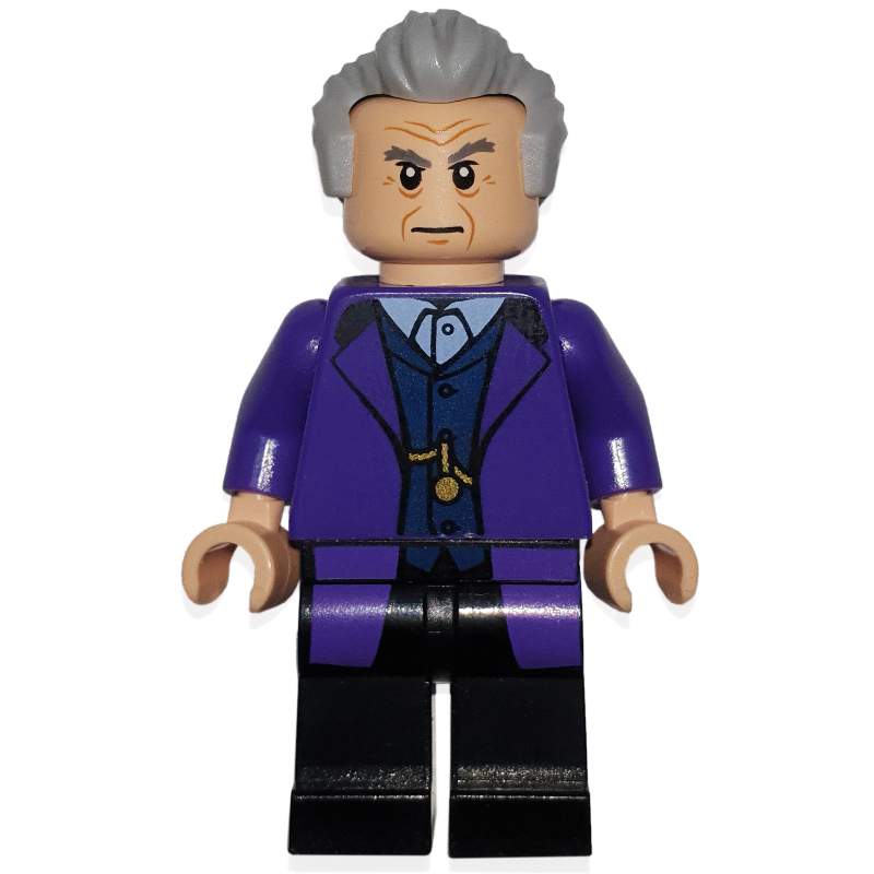 Le médecin / 12ème médecin en long manteau violet foncé (The Doctor / 12th Doctor in Long Dark Purple Coat)