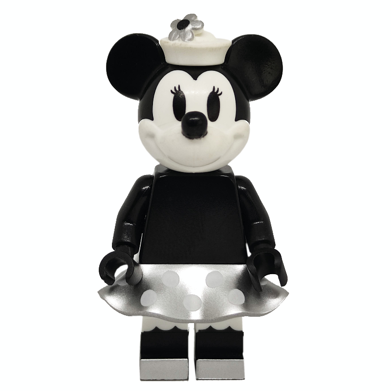 Minnie Mouse, noir et blanc (Minnie Mouse, Black and White)