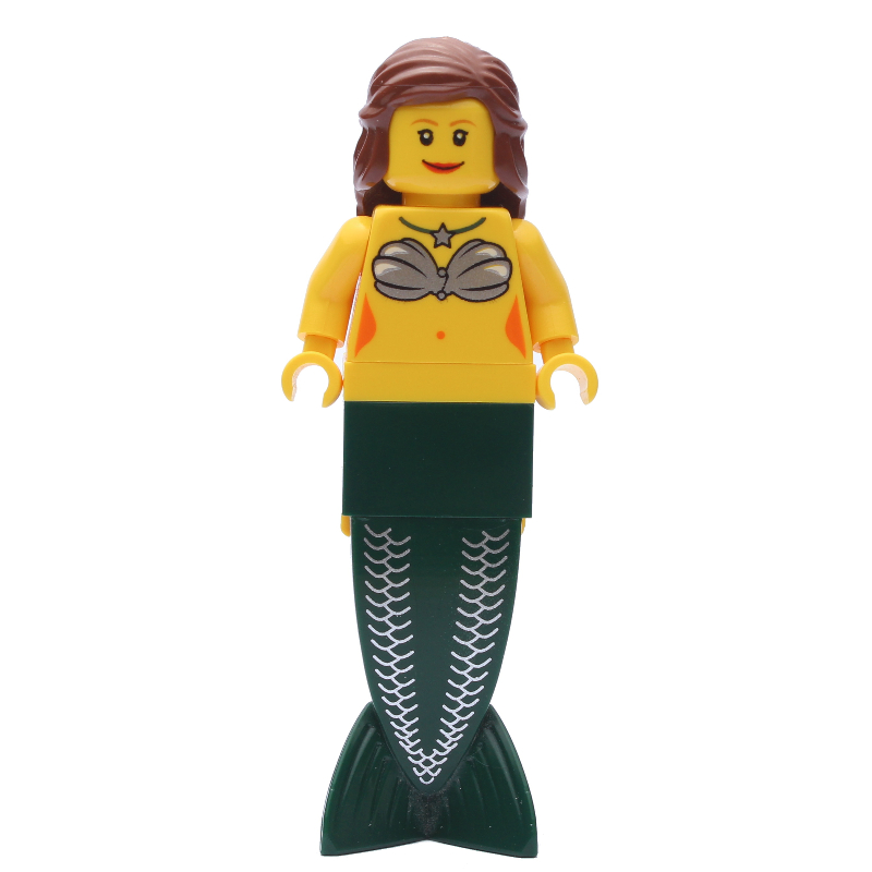 Sirène - longue avec support (Mermaid - Long with Bracket)