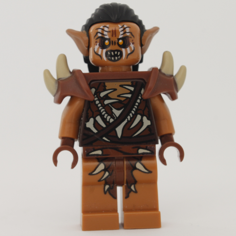 Gundabad orc - cheveux et les pointes d'épaule (Gundabad Orc - Hair and Shoulder Spikes)