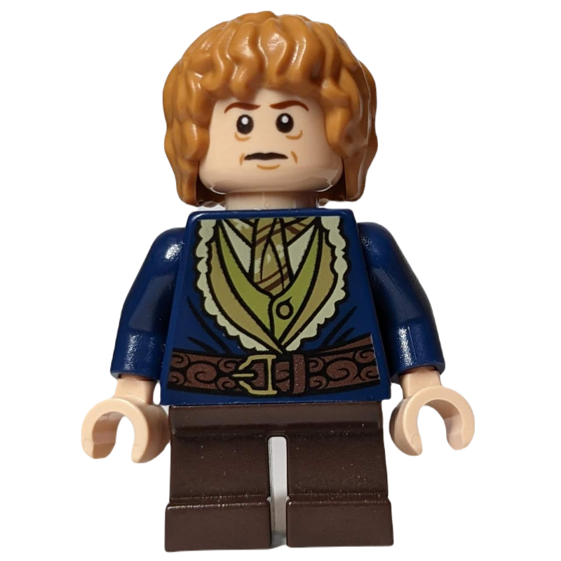 Bilbon Sacquet — manteau bleu foncé (Bilbo Baggins - Dark Blue Coat)