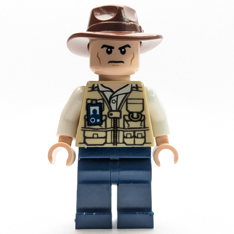 Vétérinaire avec fedora chapeau, air sévère (Vet with Fedora Hat, Stern)