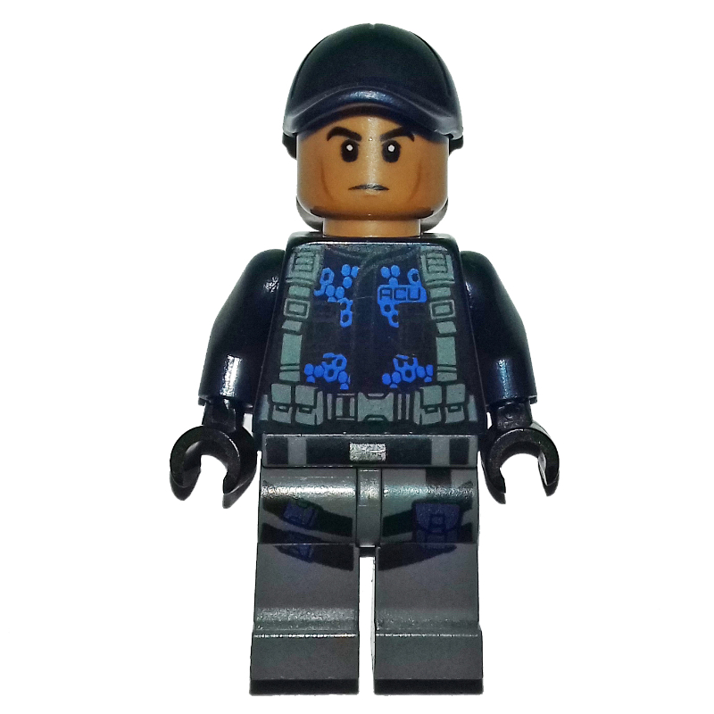 Acu trooper en casquette bleu foncé (ACU Trooper in Dark Blue Cap)