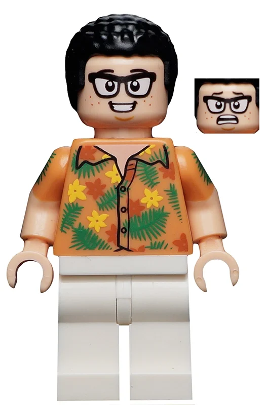 Danny Nedermeyer en chemise hawaïenne (Danny Nedermeyer in Hawaiian Shirt)