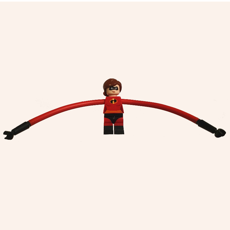 Mme incroyable (elastigirl) avec de longs bras (Mrs. Incredible (Elastigirl) with Long Arms)