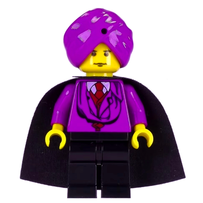Professeur Quirinus Quirrell (Voldemort), peau jaune, turban violet (Professor Quirinus Quirrell (Voldemort), Yellow Skin, Purple Turban)