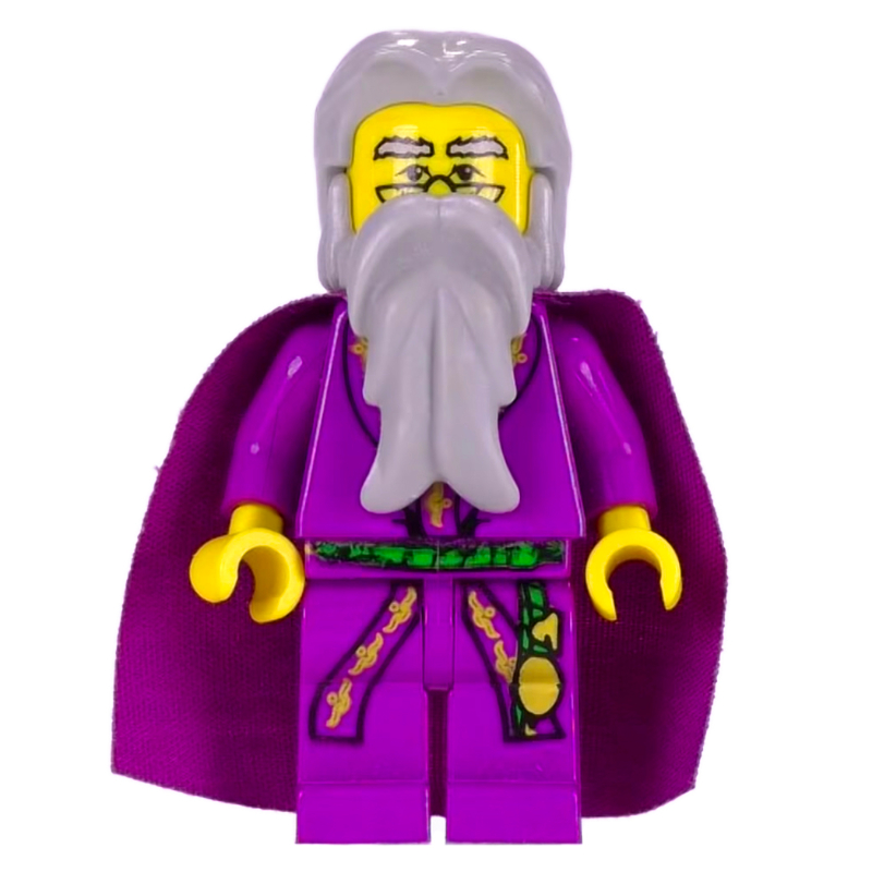 Albus Dumbledore, peau jaune, robe pourpre (Albus Dumbledore, Yellow Skin, Purple Robes)