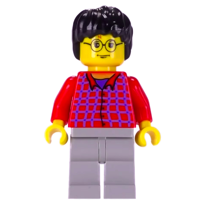 Harry Potter, peau jaune, chemise rouge (Harry Potter, Yellow Skin, Red Shirt)