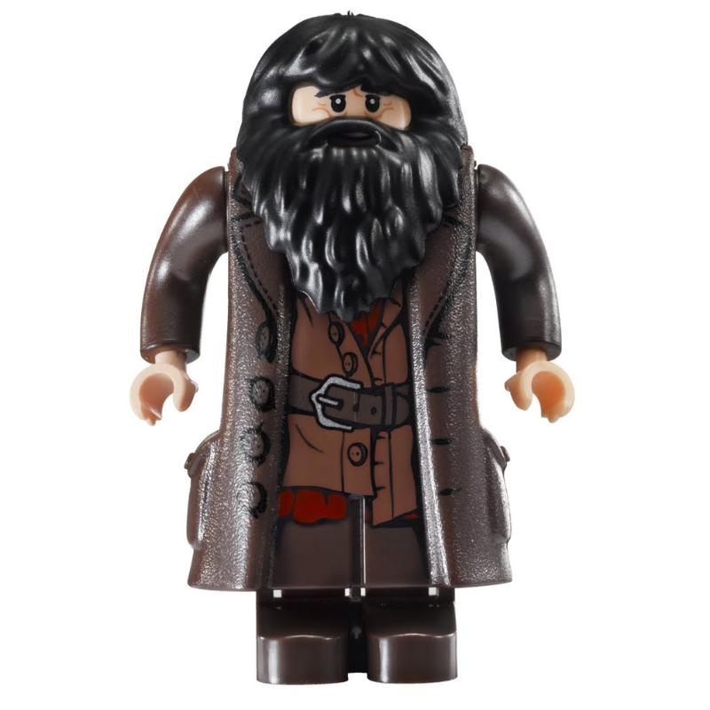 Rubeus Hagrid, pardessus brun foncé (Rubeus Hagrid, Dark Brown Overcoat)