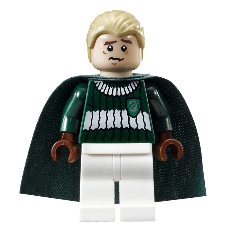 Drago Malefoy, uniforme de quidditch Serpentard vert foncé et blanc (Draco Malfoy, Dark Green and White Slytherin Quidditch Uniform)