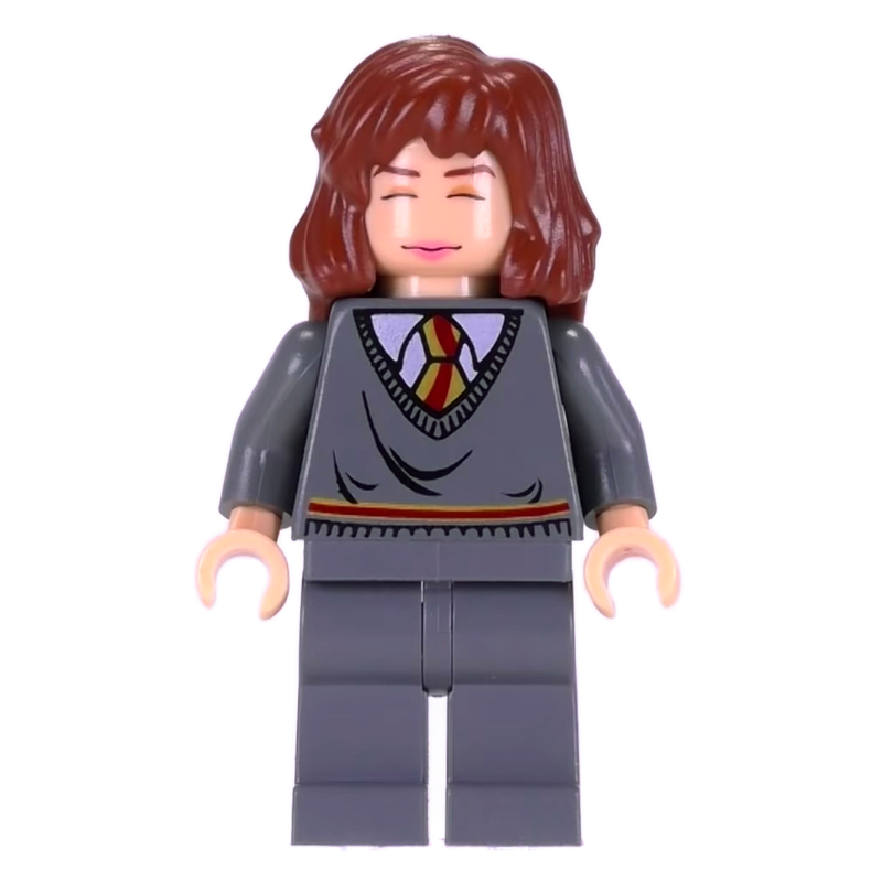 Hermione Granger, pull de Gryffondor, cheveux mi-longs (Hermione Granger, Gryffindor Sweater, Mid-Length Hair)