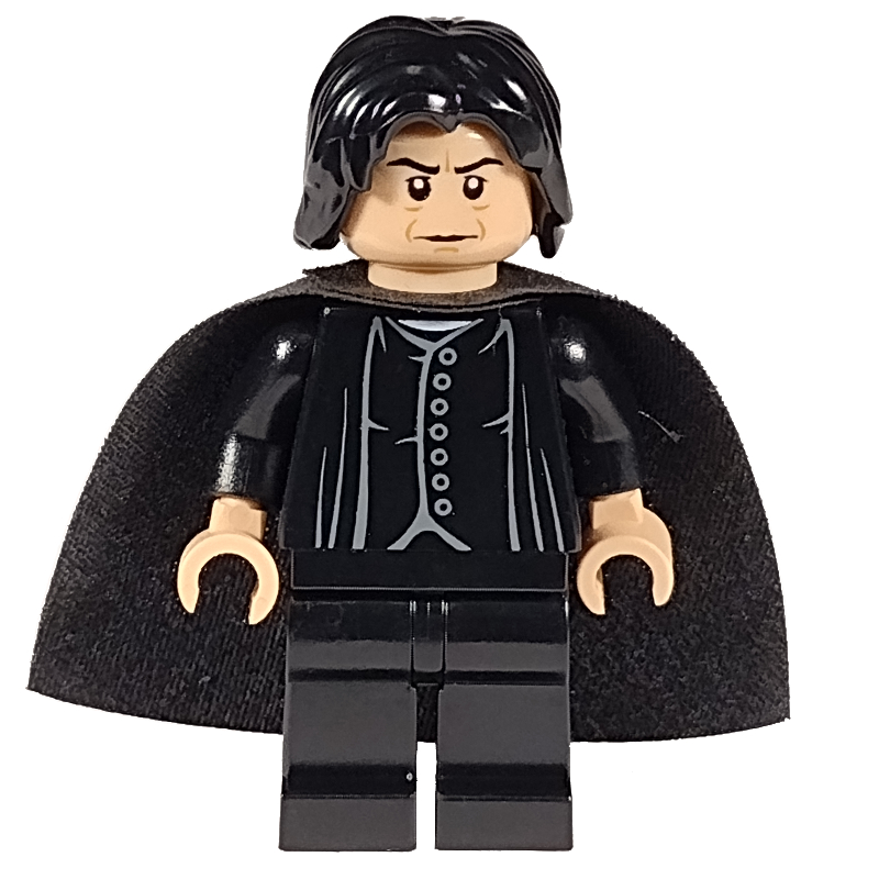 Professeur Severus Snape, gilet noir, cape (Professor Severus Snape, Black Vest, Cape)