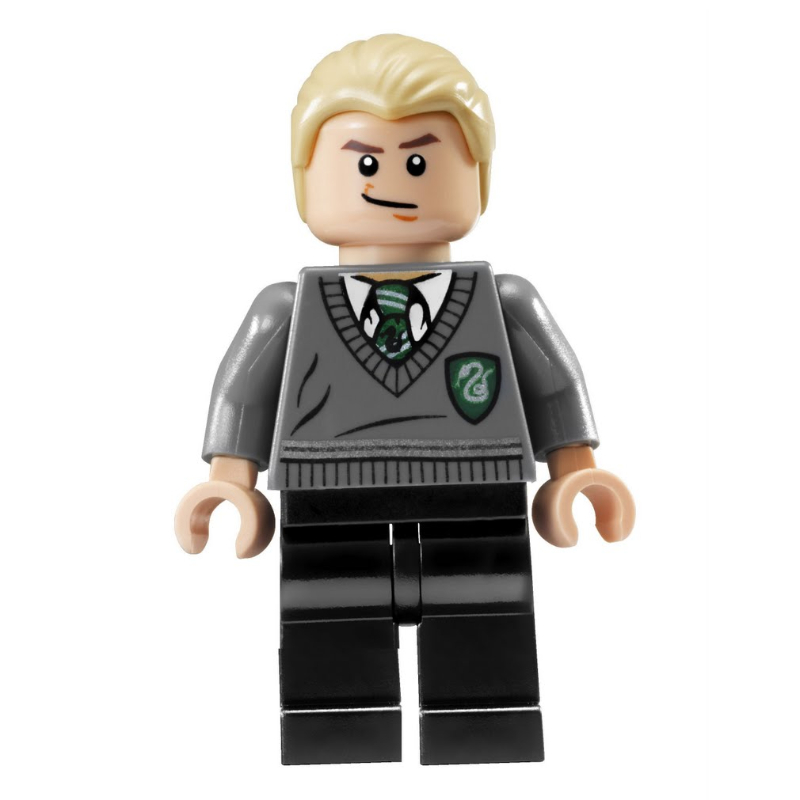 Drago Malefoy, pull de Serpentard avec blason (Draco Malfoy, Slytherin Sweater with Crest)