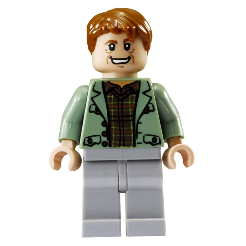 Arthur Weasley, veste ouverte vert sable (Arthur Weasley, Open Sand Green Jacket)