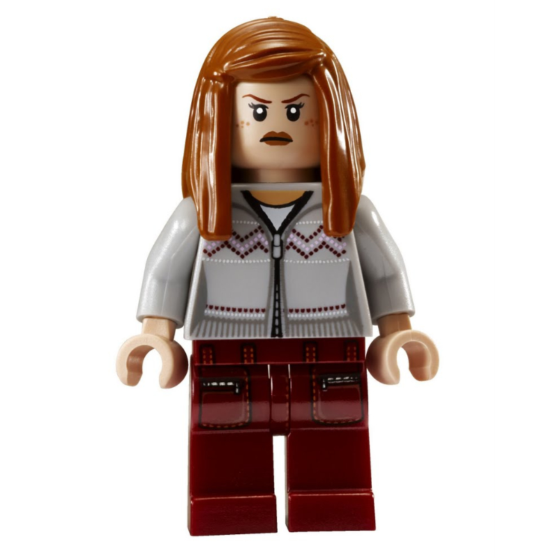 Ginny Weasley, pull gris bleuté clair avec fermeture éclair (Ginny Weasley, Light Bluish Gray Sweater with Zipper)