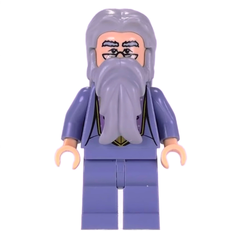 Albus Dumbledore, tenue bleu sable avec fermoirs tressés (Albus Dumbledore, Sand Blue Outfit with Braid Clasps)